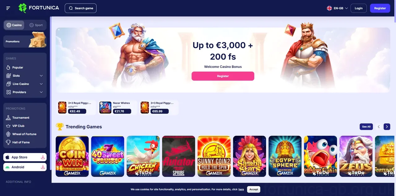 Fortunica Casino Casino